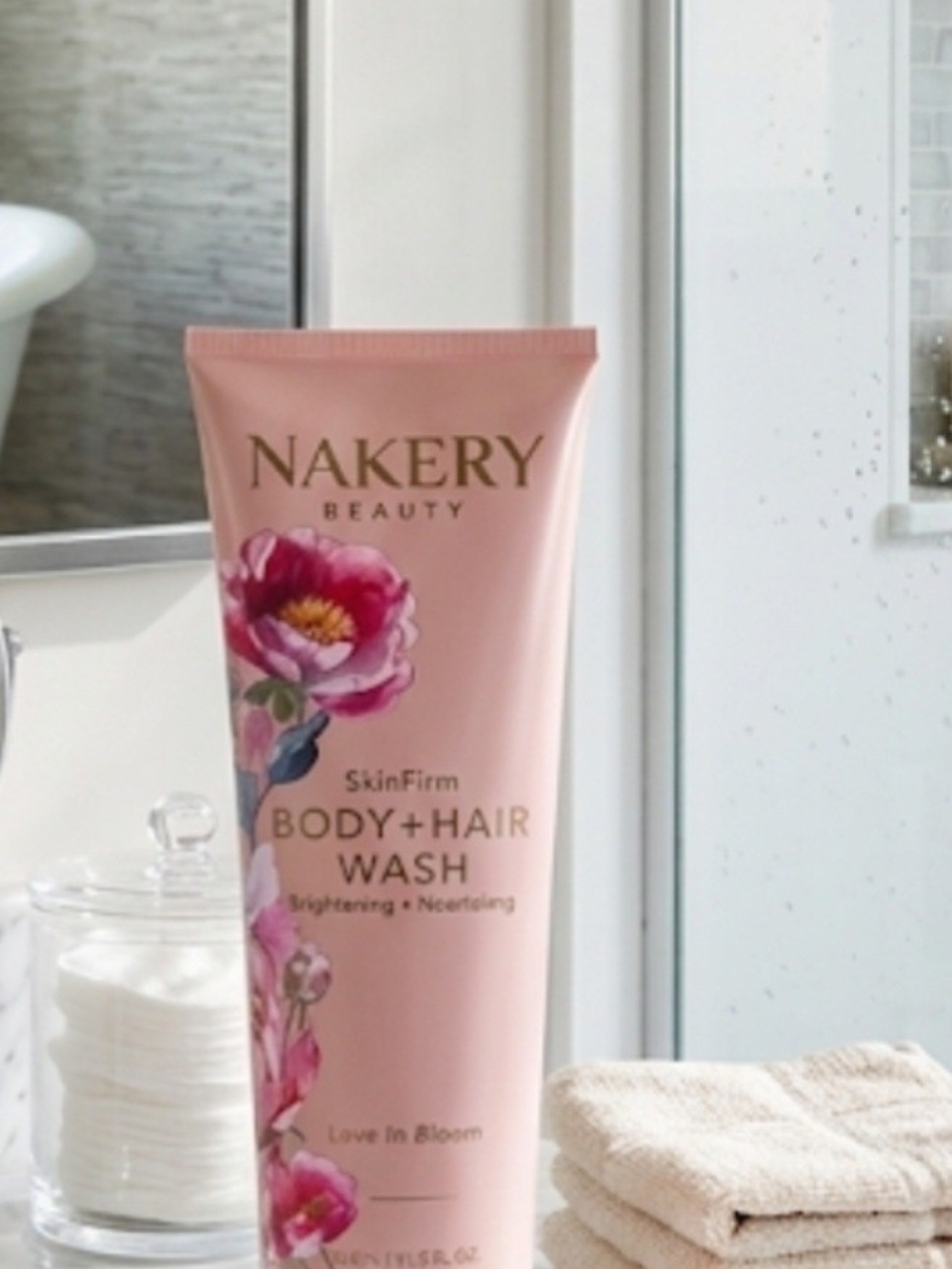 Nakery Beauty SkinFirm Body + Hair Wash — Love In Bloom